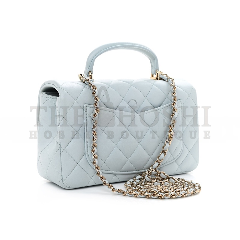 Ch**el MINI TOP HANDLE FLAP 1161257 (20*14*6cm) Master Quality