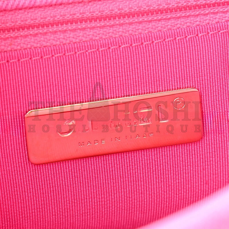 Ch**el DENIM QUILTED LARGE Ch**el 19 FLAP 1030020 (30*20*10cm) Master Quality