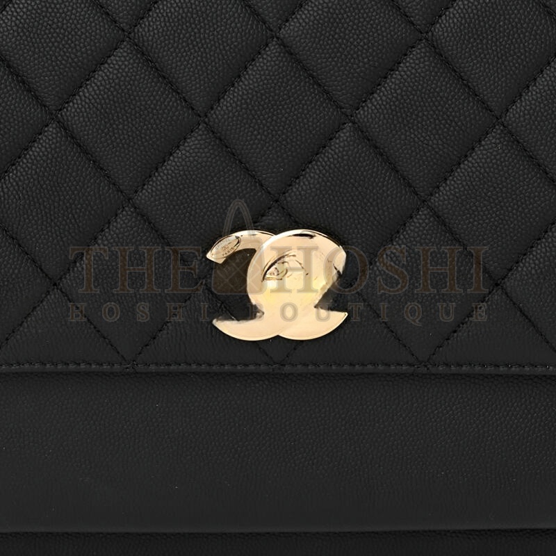 Ch**el CAVIAR QUILTED LARGE BUSINESS AFFINITY FLAP 1633880 (27*20*12cm) Master Quality