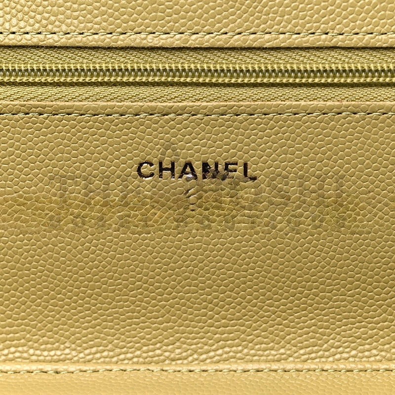 Ch**el CAVIAR QUILTED WALLET ON CHAIN WOC 1177827 (19*11*4cm) Master Quality