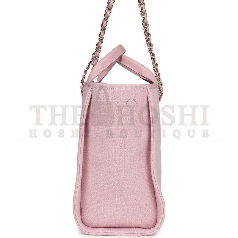 Ch**el SMALL DEAUVILLE SHOPPING TOTE 1200142 (34*27*15cm) Master Quality