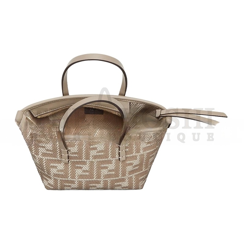 F**di ROLL MINI FABRIC GRAY 8BS096AUPXF1SNP (15.5*13*11cm) Master Quality