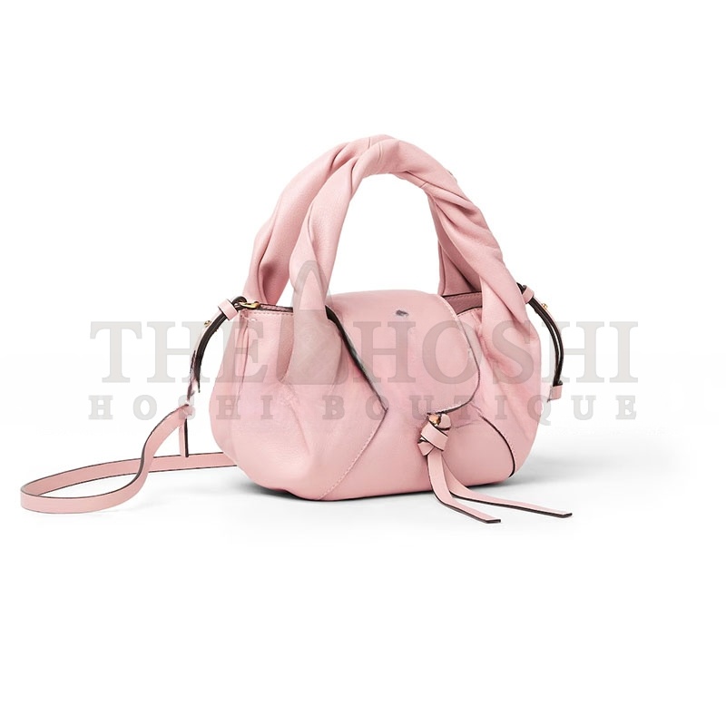 F**di MINI F**di SPY LIGHT PINK LEATHER MINI BAG 8BS110AYCTF1CJY (15*12.5*11cm) Master Quality