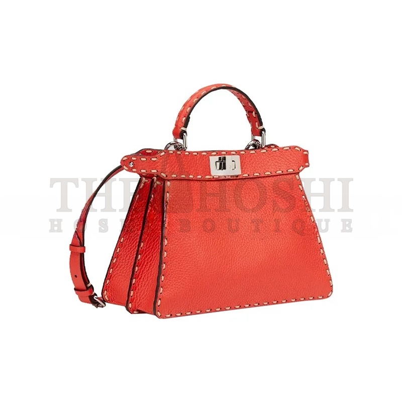 F**di SMALL PEEKABOO I SEE U SATCHEL TULLIPANO 8BN327AFQ8F0PG3 (27*21*9.5cm) Master Quality