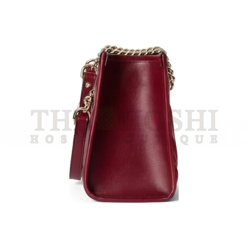 Gvc*1 GG MARMONT LEATHER TOTE BAG 779727 (26.5*18.5*12.5cm) Master Quality