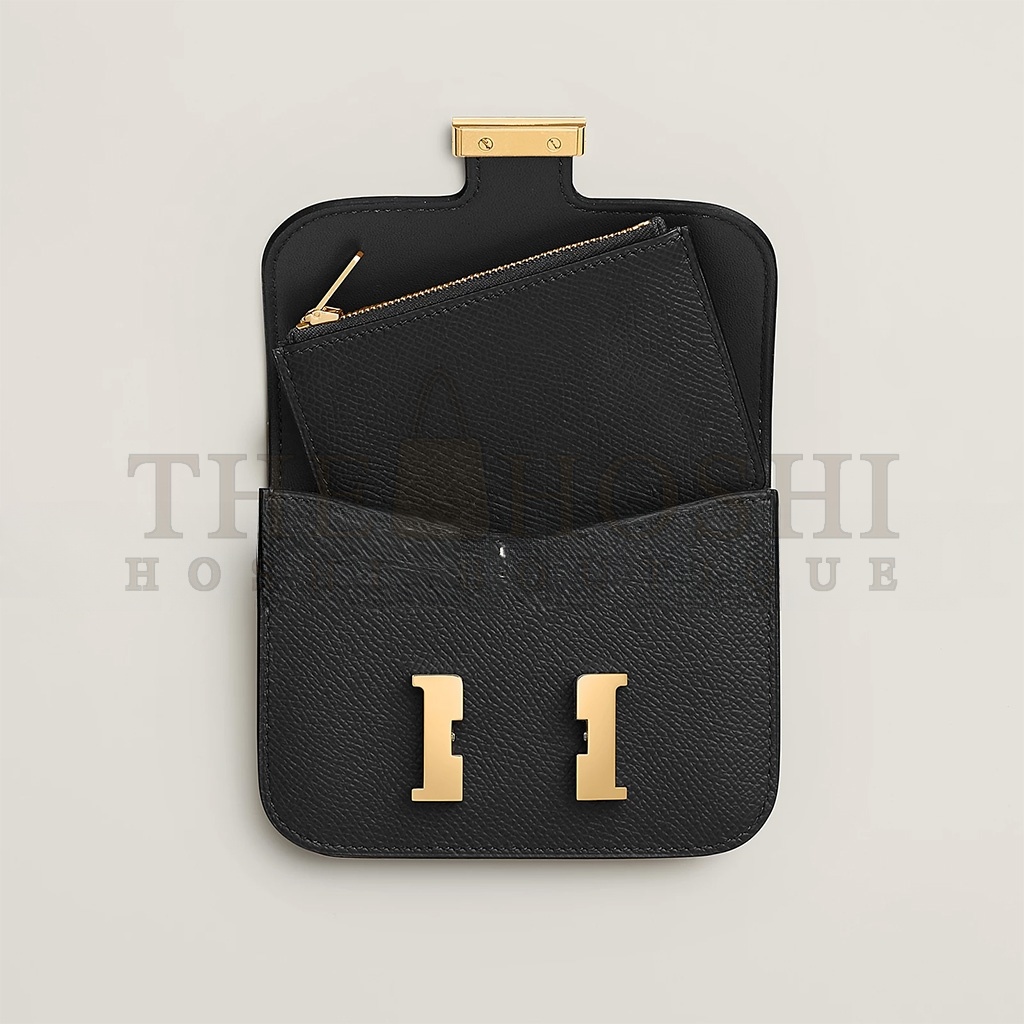 H**me5 MASRER  CONSTANCE SLIM WALLET EPSOM H082060CC89(12.4*10.2*3cm) Master Quality
