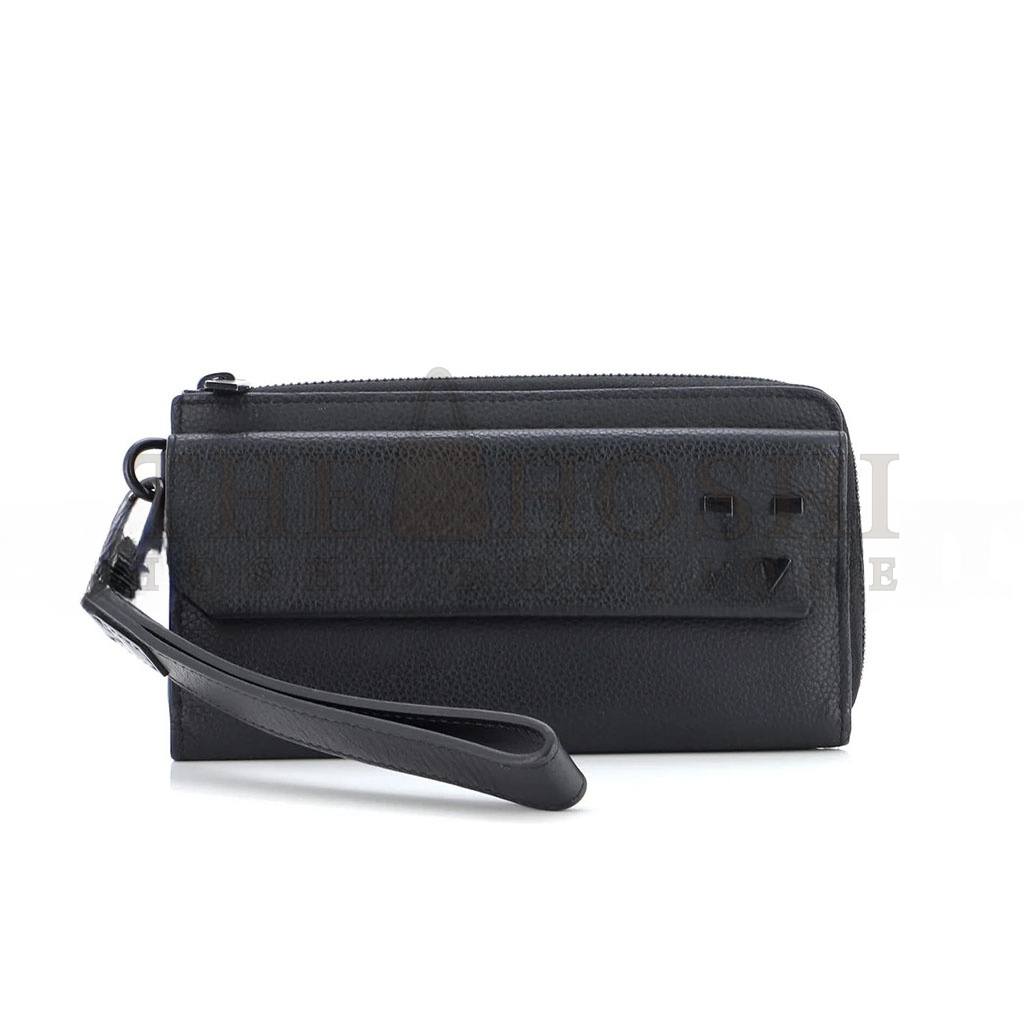 L0vis Vvtt0n AEROGRAM LONG WALLET BLACK M69831 (20*11*2.5cm) Master Quality