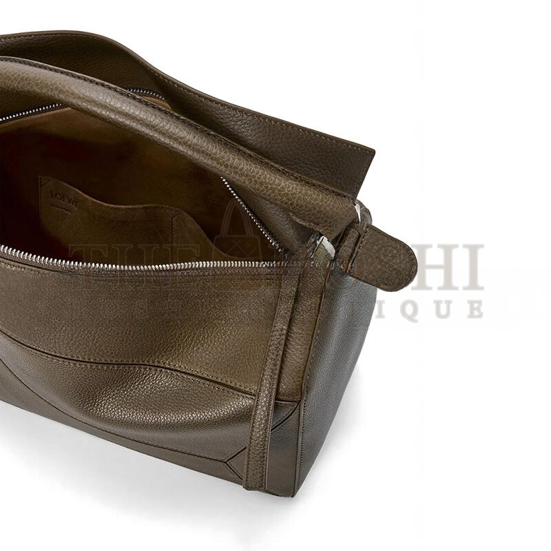 L0ew* LARGE PUZZLE BAG IN S*pPLE GRAINED CALFSKIN B510PNLX01 (33*21.5*14.7cm) Master Quality