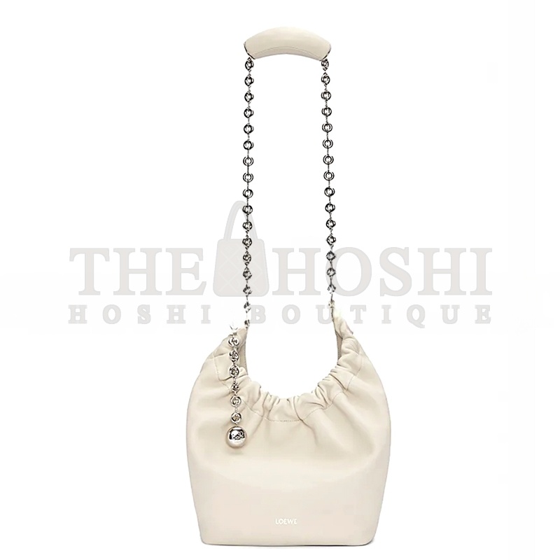 L0ew* SMALL SOFT NAPPA SHEEP LEATHER SQUEEZE BAG A914NCHX01 (29*24*10.5cm) Master Quality