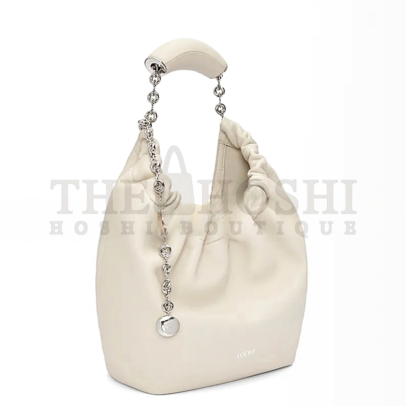 L0ew* SMALL SOFT NAPPA SHEEP LEATHER SQUEEZE BAG A914NCHX01 (29*24*10.5cm) Master Quality