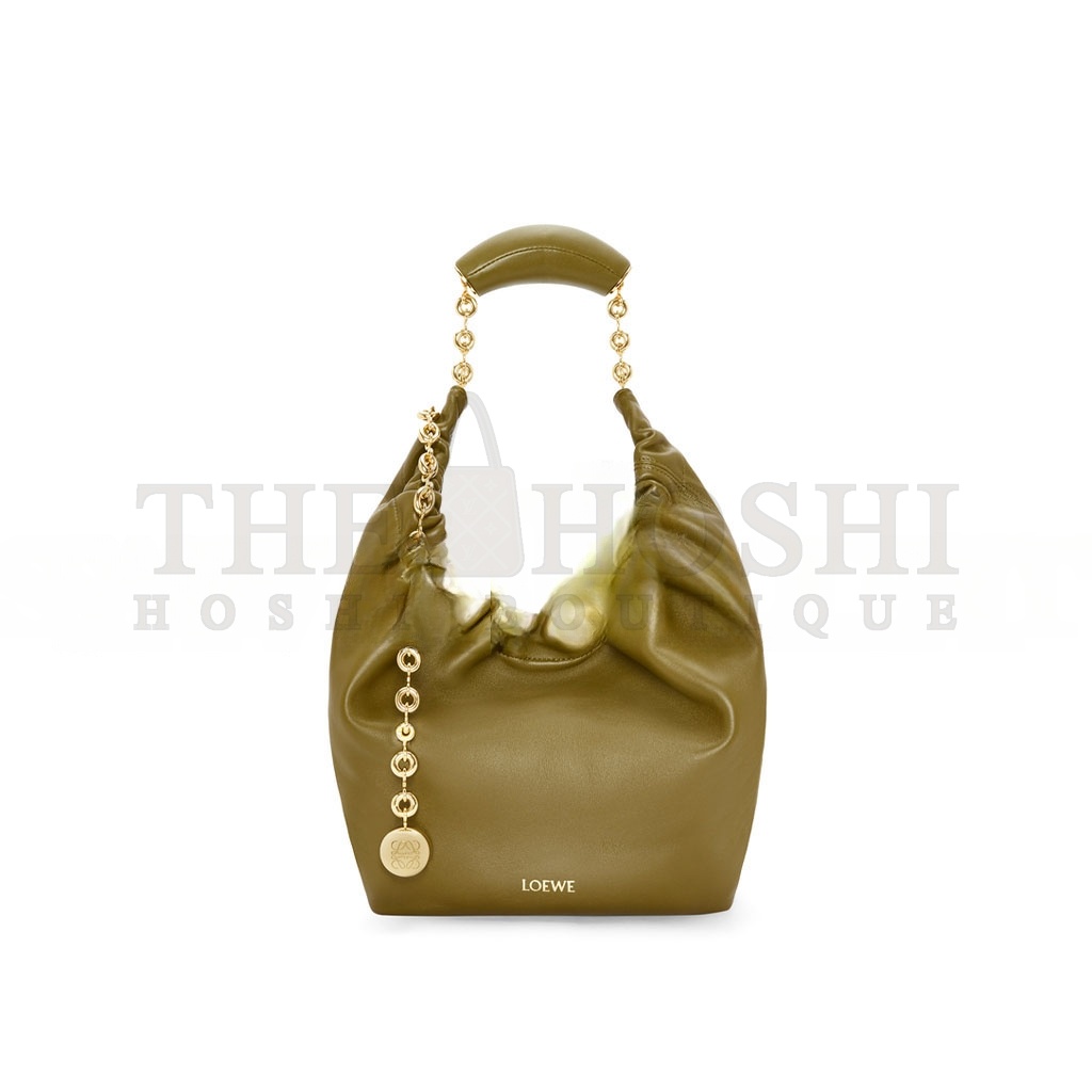 L0ew* MEDIUM SQUEEZE BAG IN MELLOW NAPPA LAMBSKIN A914Q37X01 (34*33*13.5cm) Master Quality