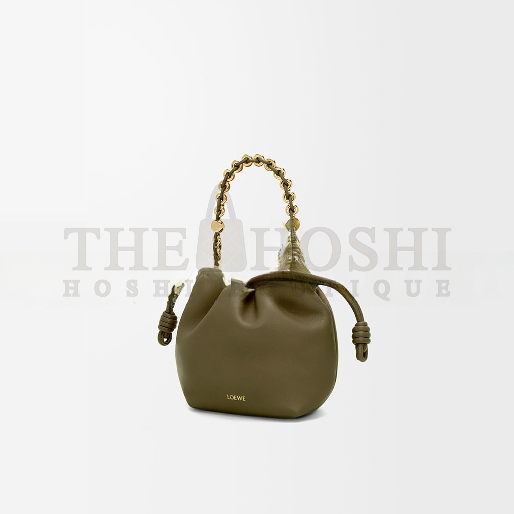 L0ew* MINI FLAMENCO PURSE BAG IN MELLOW NAPPA LAMBSKIN 0011091758 (23*17*5.5cm) Master Quality