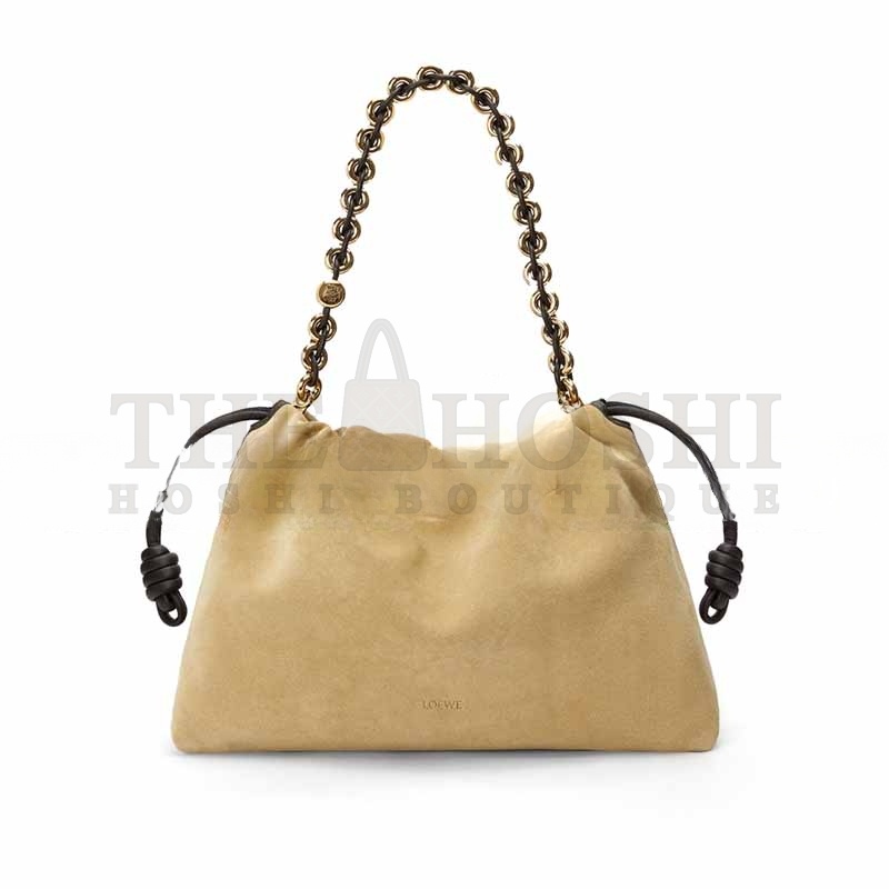 L0ew* LARGE FLAMENCO PURSE SUEDE CALFSKIN A411FPDX12GOLD (41*26*9cm) Master Quality