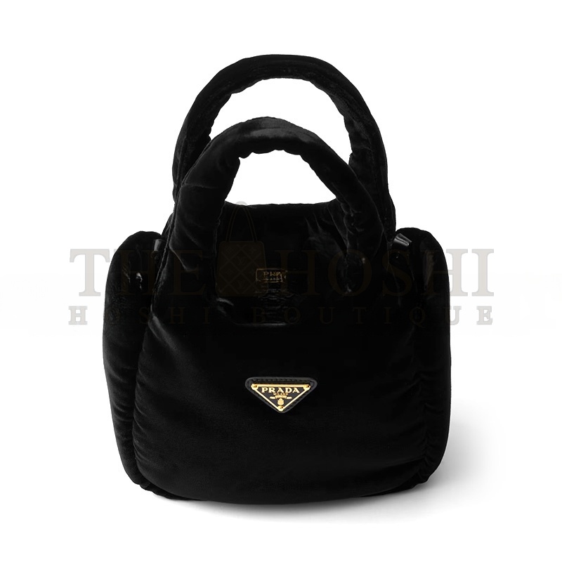Pra*a VELVET MINI HANDBAG 1BA410 (16*14*7.5cm) Master Quality
