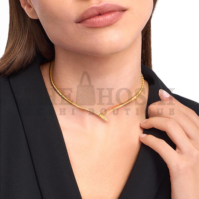 Bv1g*ai SERPENTI VIPER NECKLACE 361342 Master Quality