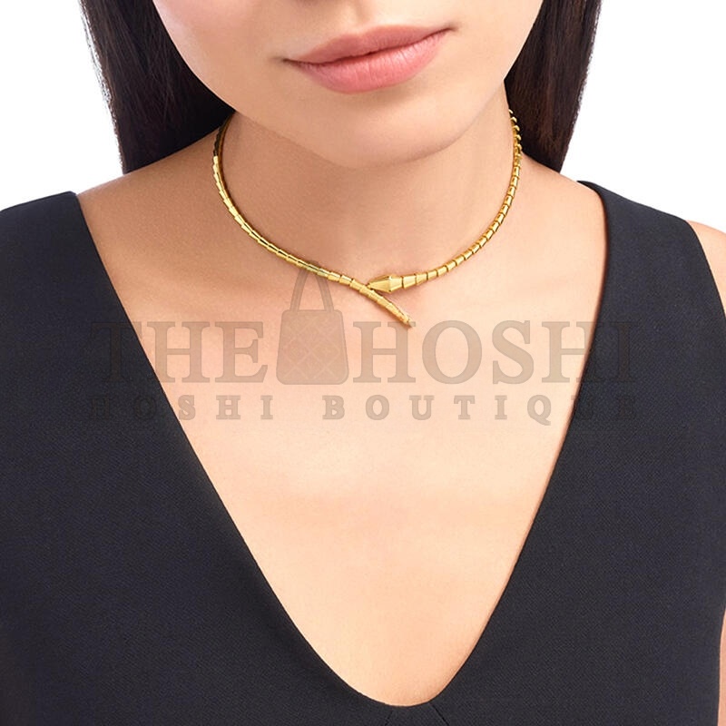 Bv1g*ai SERPENTI VIPER NECKLACE 361342 Master Quality