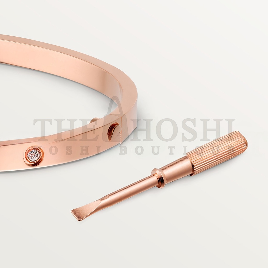 Ca*t1er LOVE BRACELET, SMALL MODEL, 10 D1am0ndS B6047917 Master Quality