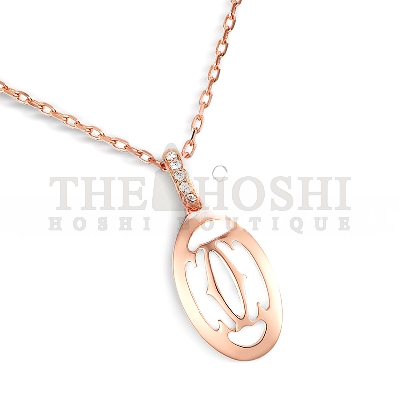 Ca*t1er LOGO NECKLACE B7219200 Master Quality