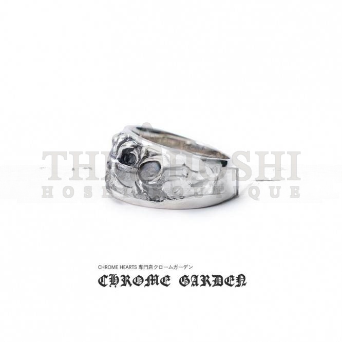 Ch*0me He**ts FLORAL CROSS RING Master Quality