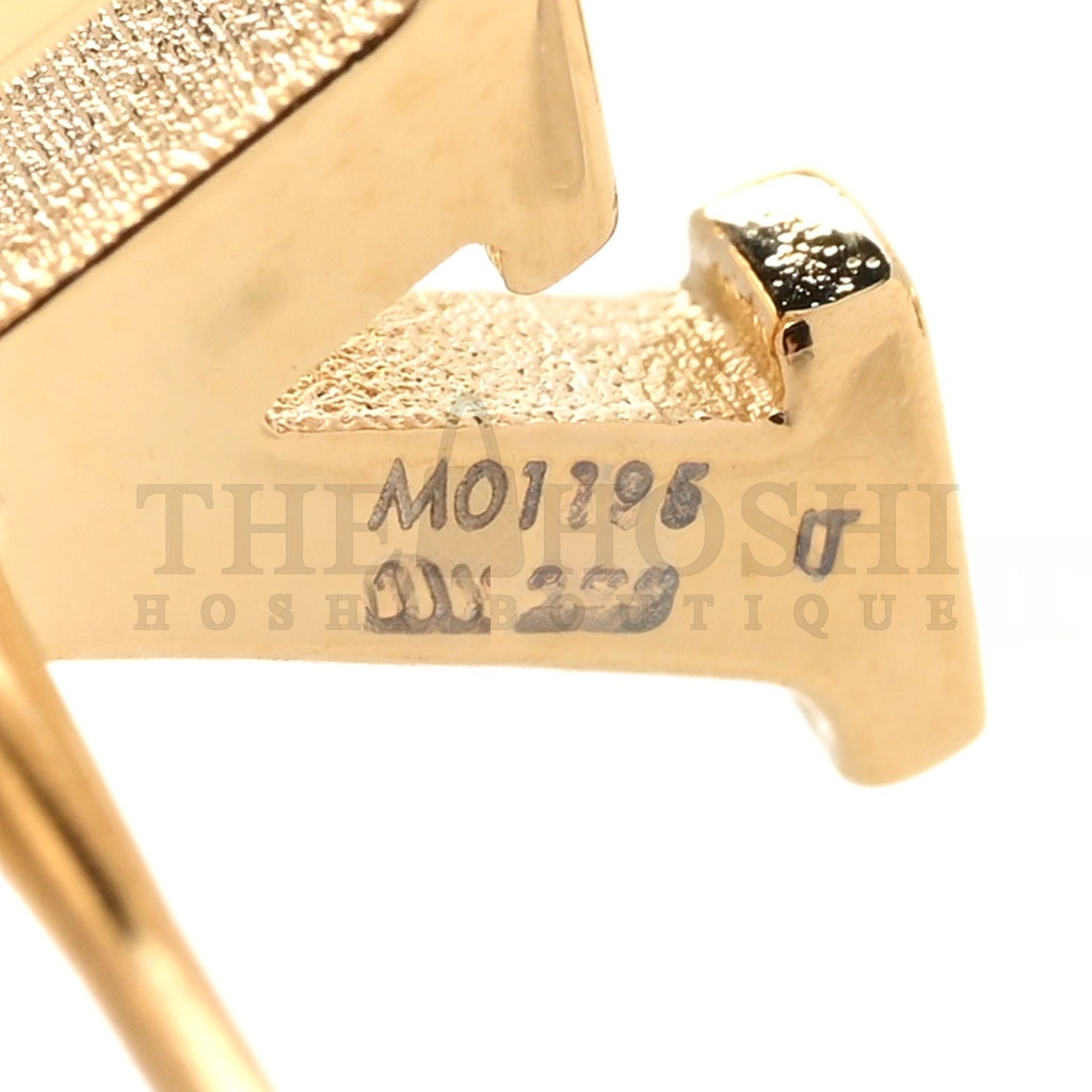 L0vis Vvtt0n METAL ENAMEL LV ICONIC EARRINGS M01135 Master Quality