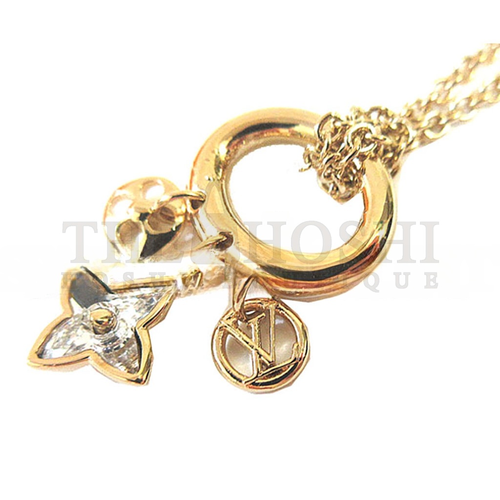 L0vis Vvtt0n COLLIER MY BLOOMING STRASS NECKLACE M00592 Master Quality