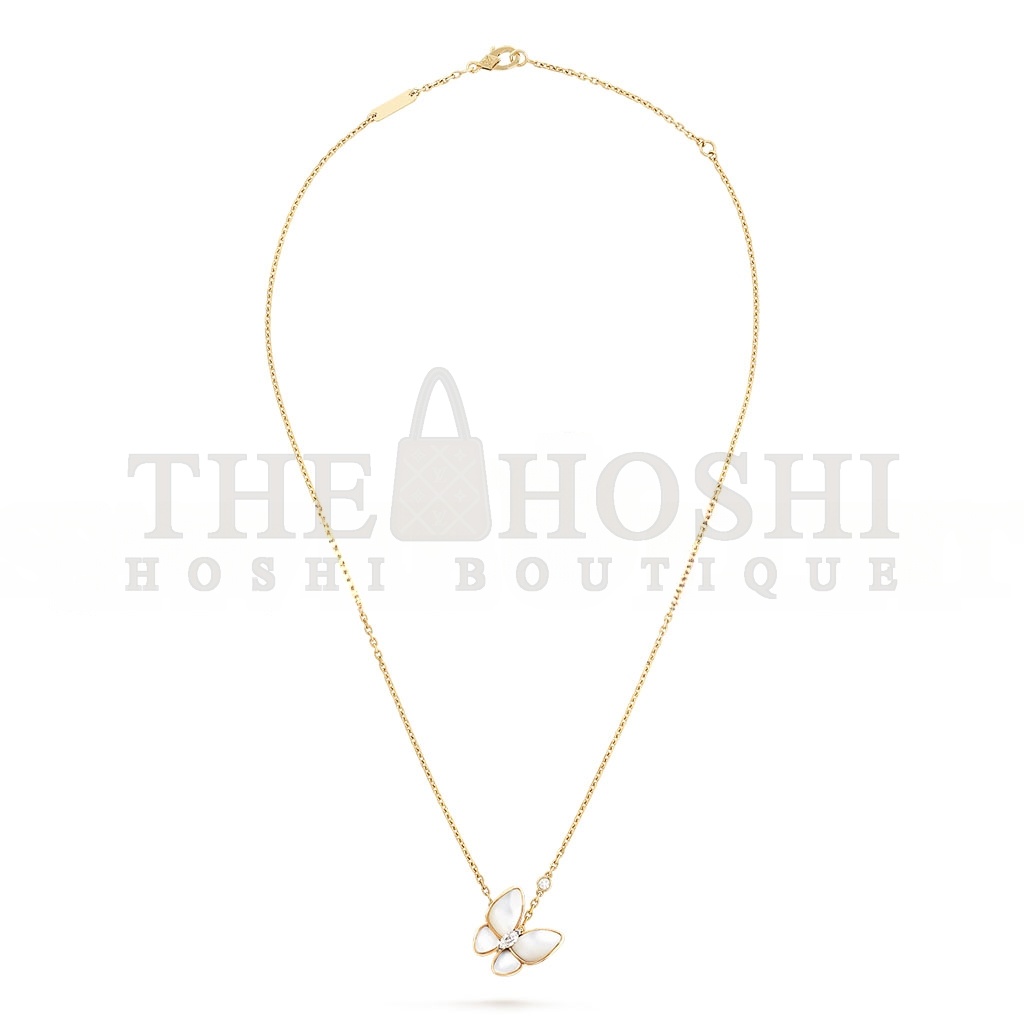 V*n Cl**f ARPELS TWO BUTTERFLY PENDANT VCARO8FB00 Master Quality