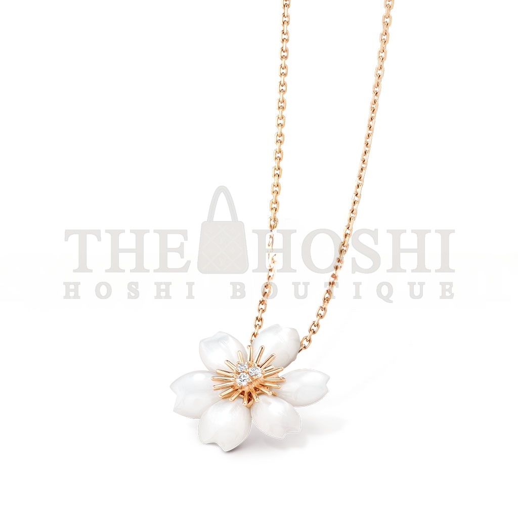 V*n Cl**f ARPELS ROSE DE NOËL PENDANT, MINI MODEL VCARP7T10 Master Quality