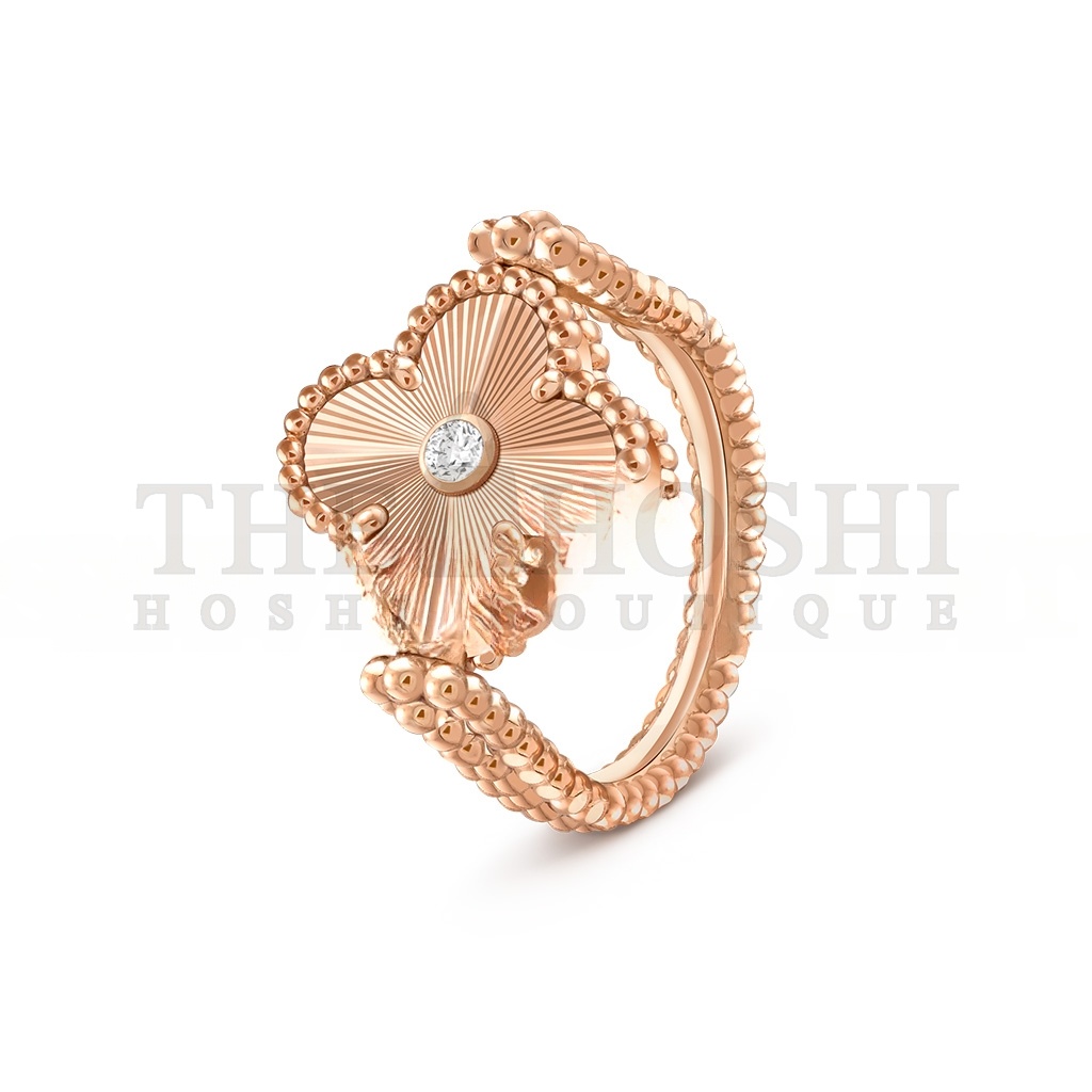 V*n Cl**f ARPELS VINTAGE ALHAMBRA REVERSIBLE RING VCARP7U500 Master Quality