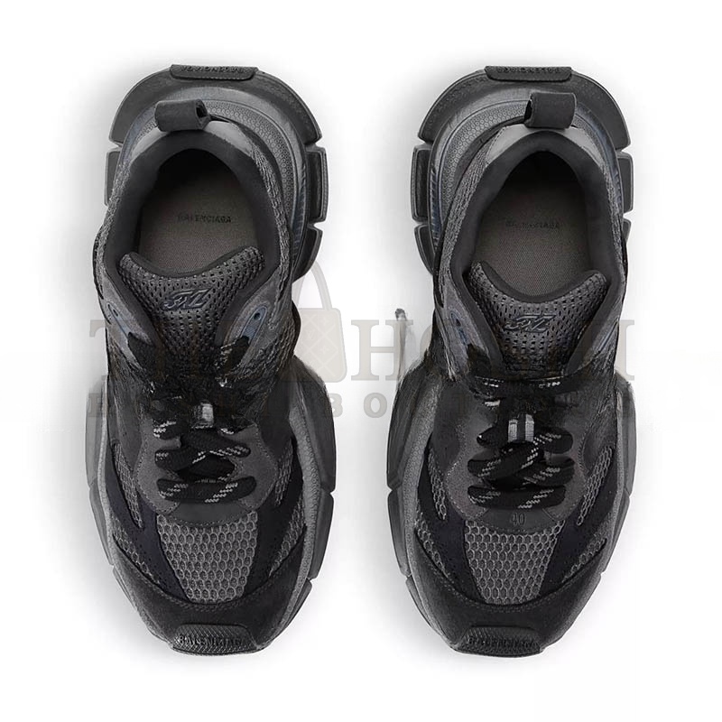 Ba1en*iaga 3XL LOGO EMBOSSED SUEDE MID TOP TRAINERS 759692W3XLH1213 Master Quality