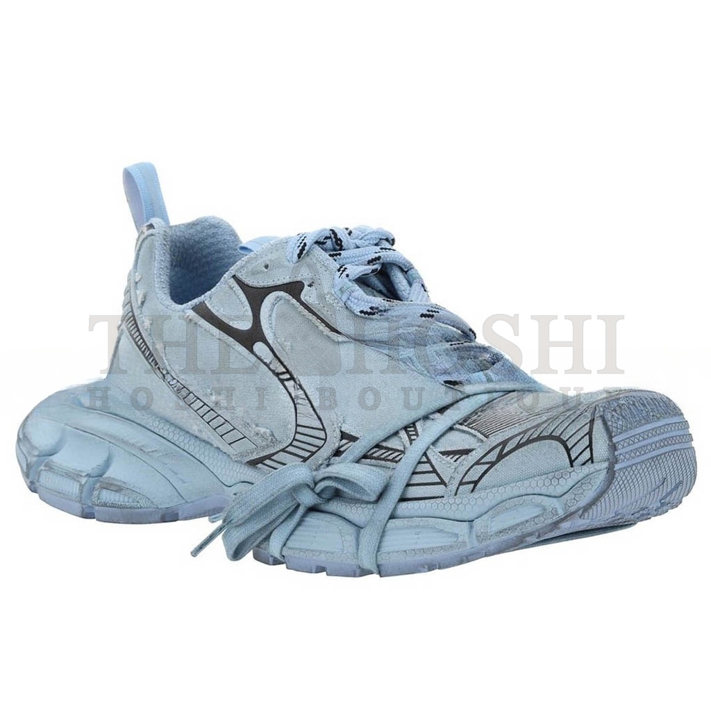 Ba1en*iaga 3XL WORN OUT EFFECT SNEAKERS 734734W3XL50521 Master Quality