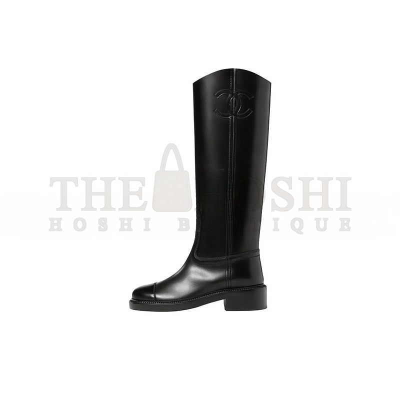 Ch**el 24C LEATHER HIGH BOOTS G45433 Master Quality