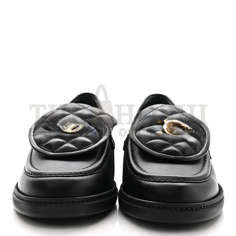 Ch**el LEATHER FLATS IN BLACK G36646 X01000 94305 Master Quality