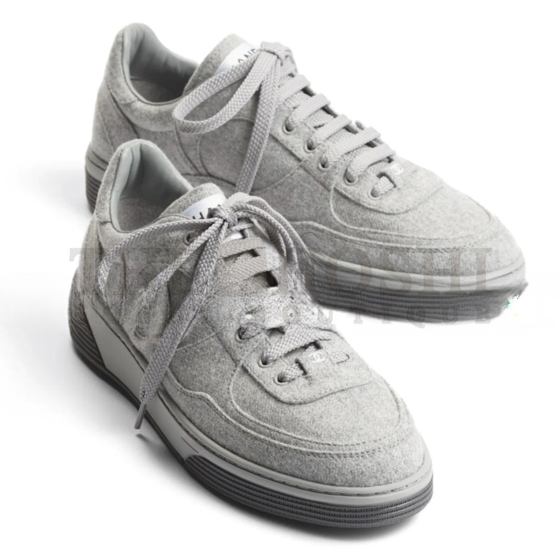 Ch**el INTERLOCKING CC LOGO SNEAKERS G46011 Master Quality