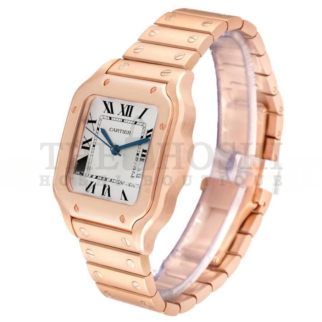 Ca*t1er SANTOS ROSE GOLD MIDSIZE 35.1MM WATCH WGSA0008 Master Quality