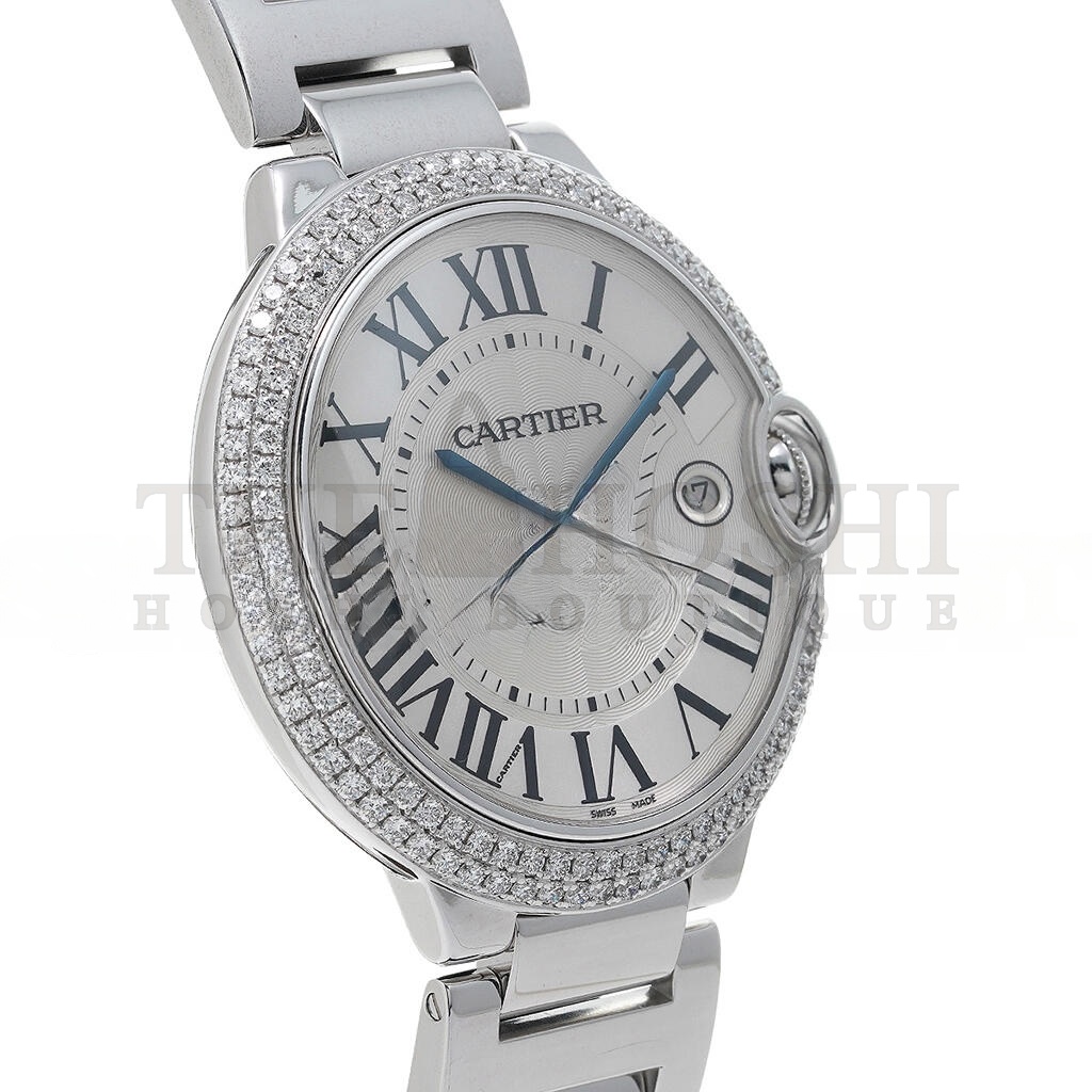 Ca*t1er BALLON BLEU DE 42MM SILVER MEN