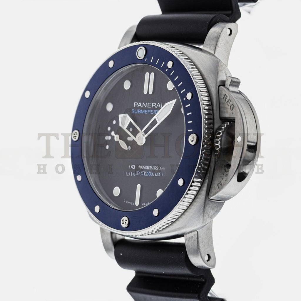 Pa*e*a1 SUBMERSIBLE BLACK 42MM WATCH PAM1209 Master Quality