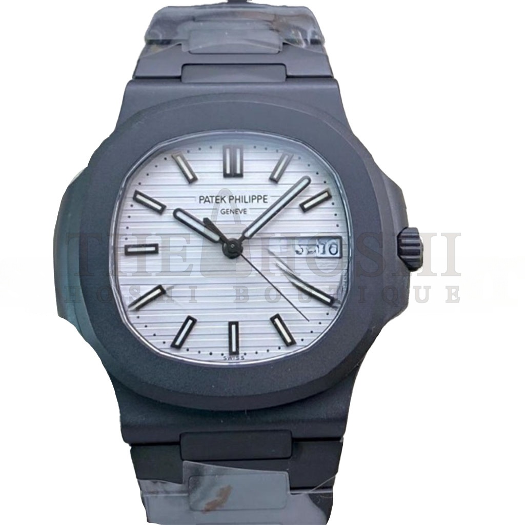 Pat*k Phi1i*pe NAUTILUS VERSION D1am0nd CARBON COATED CASE 40MM WATCH 5711A Master Quality