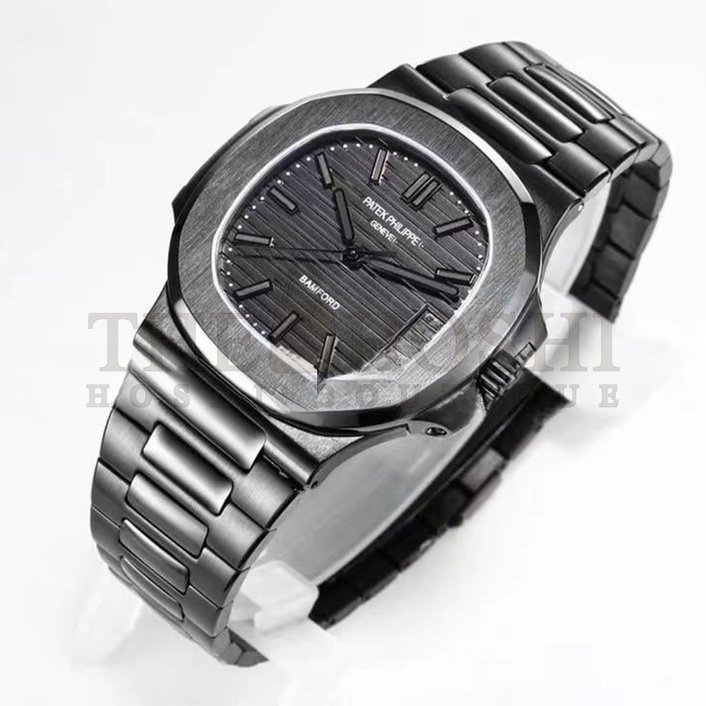 Pat*k Phi1i*pe NAUTILUS MATTE BLACK, DARK KNIGHT STYLE 40MM WATCH 5711 Master Quality