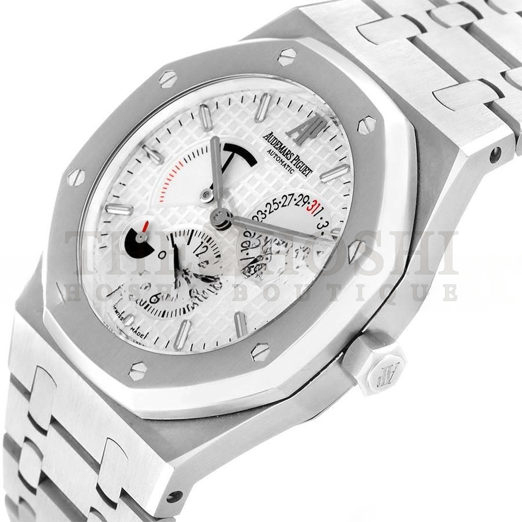 AUDEMARS P1g*et ROYAL OAK DUAL TIME POWER RESERVE 39MM WATCH 26120ST.OO.1220ST.01 Master Quality