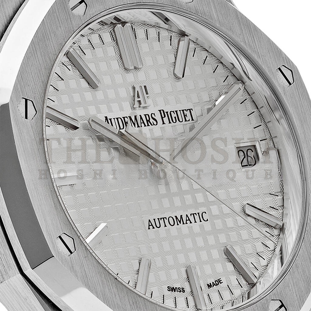 AUDEMARS P1g*et ROYAL OAK STAINLESS STEEL WHITE DIAL 37MM WATCH 15450ST.OO.1256ST.01 Master Quality